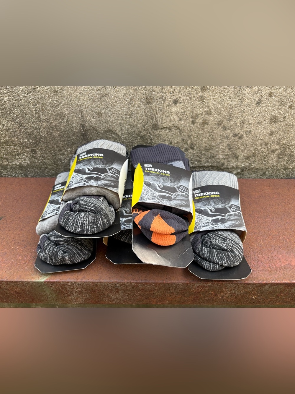 Bundle Evolution Socks Technical Sz Medium Trekking Outdoor Hiking Mountain New